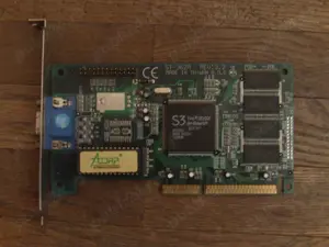 placa video Acorp S3 Trio 3D 2X AGP