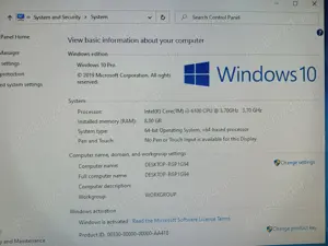 placa de baza soket  1151 si procesor  i5  6500+ memorie  8gb -  325  l - imagine 4