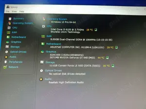 placa de baza soket  1151 si procesor  i5  6500+ memorie  8gb -  325  l - imagine 2