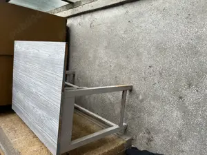 masa-retractabilă balcon,dimensiuni:lungime 105 cm;latime-75 cm(stransa 45 cm) - imagine 5