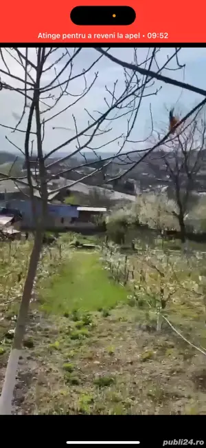 Ofer spre vanzare livada, suprafata 1250 m2, Targu-Ocna vizavi de strand Salina 100 m - imagine 3