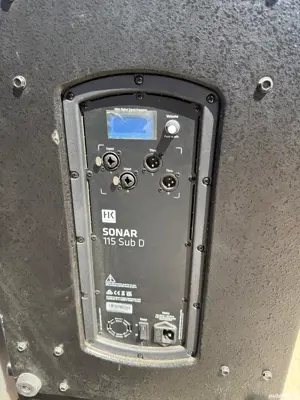 Coloana activa Bluetooth 15 zollHK Sonar 115 Xi, Sub 115 noi +huse transport  - imagine 2