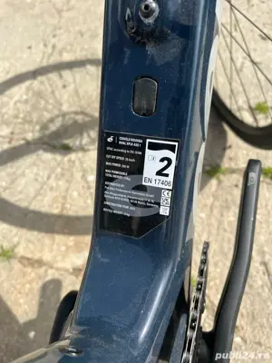 cursiera gravel electric carbon marime L, nou - imagine 4