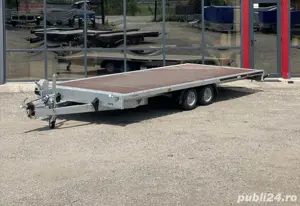 Inchiriere platforme auto 4M,4.5M,5 6M,6.5M,8.5M,2 3axe,2.7T,3T,3.5T Platou drept plin pe mijloc - imagine 4