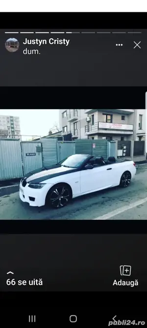 Vand bmw  decapotabil
