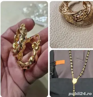 diferite bijuterii identice cu aurul placate gros in aur de 18carate sau 14 carate , vedeti anunturi - imagine 3