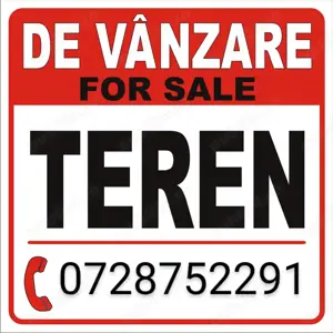 Teren de vanzare