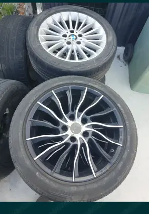 Roți BMW  jante cu anvelope  - imagine 2