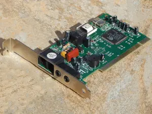 Placa retea Wisecom 56K PCI intern hard cu chipset Conexant - imagine 3