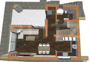 Vila individuala semifinisata, 120 mp, in Turda Noua - imagine 5