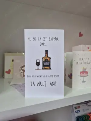 Felicitari amuzante - Standard sau Personalizate - Livrare in toata tara!