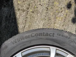 Jante AL honda CR-V R17 + cauciucuri iarna continental - imagine 4