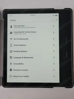 Vand Kindle Oasis cu ecran 7 inch - nou - imagine 3