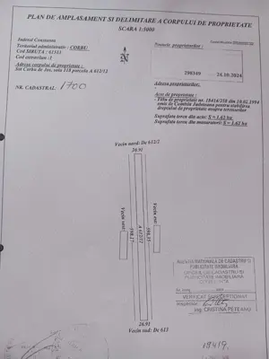 Vand teren extravilan, comuna Corbu, Constanta, aproape plaja, ideal investitie.