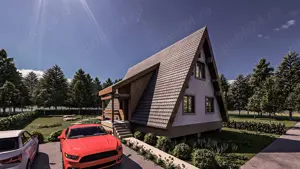 Casa de vacanta A-Frame, Glajerie, Rasnov - imagine 5 Casa de vacanta A-Frame, Glajerie, Rasnov - imagine 5