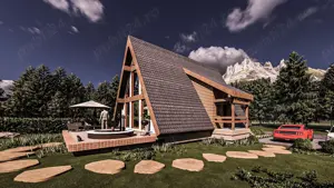 Casa de vacanta A-Frame, Glajerie, Rasnov - imagine 6 Casa de vacanta A-Frame, Glajerie, Rasnov - imagine 6