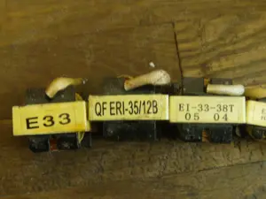 transformator sursa psu calculator comutatie EI33   ERI33 si compatibile - imagine 2