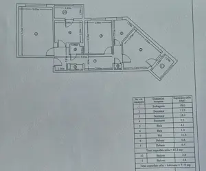 Apartament 3 cam, 2bai, 2 balcoane , Galati