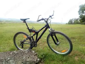 Bicicleta aluminiu full suspension - imagine 5