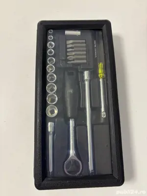 Trusa chei tubulare si biti Stanley