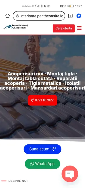  Execut și fac și Reparații la acoperișuri și terase renovării apartamente 