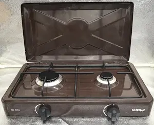 Aragaz portabil camping, 2 ochiuri