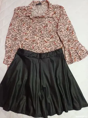 Tricou Frozen Elsa GAP fustă - imagine 5