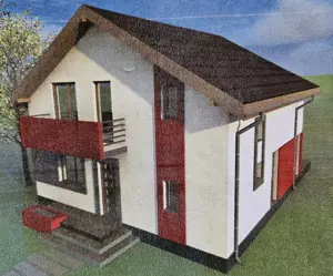 Casă individuală deosebită, P+M, construcție 2014, localitatea Chișoda, lângă Timișoara, comision 0% - imagine 17