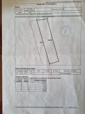 Teren intravila Sat Draghiceanu, Comuna Gogosari, Jud Giurgiu