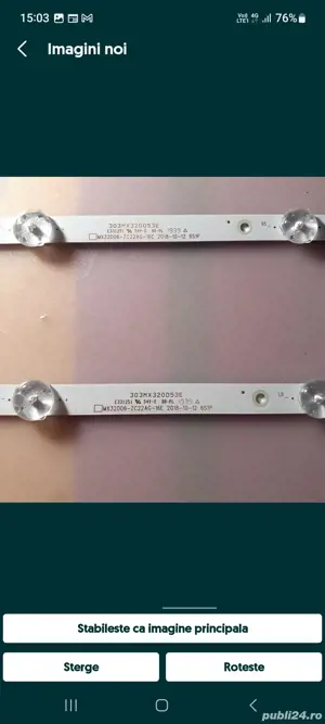 Barete led-MX3dD06-zc22AG-16E(pentru Tv PolRoid 32inc