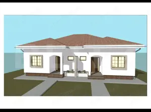 Duplex parter, 3 camere, bucatarie open space, terasa, Mosnita veche