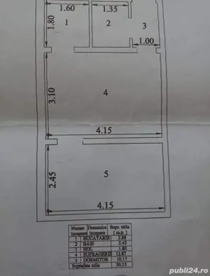 Vand apartament 2 camere - imagine 4