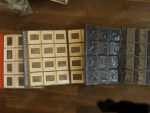 carti cu diapozitive pentru aparat  proiector diafilm geografie matematica si arta de colectie  - imagine 2