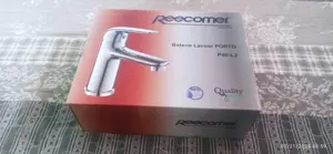 Baterie lavoar Porto, monocomanda, crom Baterie Lavoar Porto P40-L2 Baterie pentru lavoar din alama 