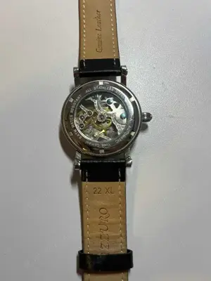 Ceas mecanic Yves Camani Jules, Casual, Clasic, full Skeleton - imagine 3