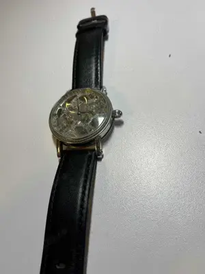 Ceas mecanic Yves Camani Jules, Casual, Clasic, full Skeleton - imagine 4