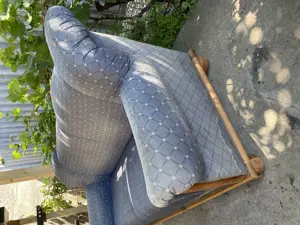 Canapea din lemn masiv doua locuri