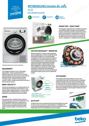 BLACK FRIDAY de neratat! PROFITA de ocazie: Uscător de rufe BEKO La NUMAI 1000 LEI!