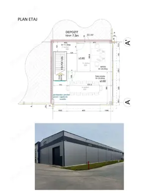 Spatiu depozitare si productie soseaua de centura Mogosoaia - imagine 14