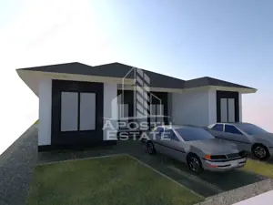 Duplex pe parter cu 4 camere, in Sanandrei.