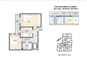 Apartament 2 camere Cristian-Ghimbav chirie NOU - imagine 3