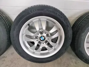 Jante originale BMW cu cauciucuri 205/55/16 Barum Bravuris 5 - imagine 7