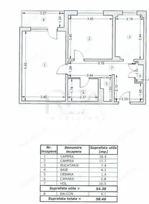 2 Camere | Decomandat | Zona Lujerului - imagine 9