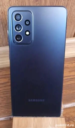 Samsung A72, dual SIM, 128 GB, 6 GB RAM, 4G, Black - imagine 4