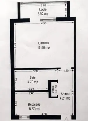 Proprietar, vand apartament cu o camera in zona Dorobanti - imagine 8