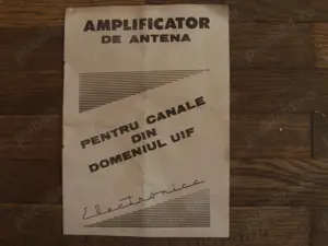 carte depanare reparatie amplificator antena UIF