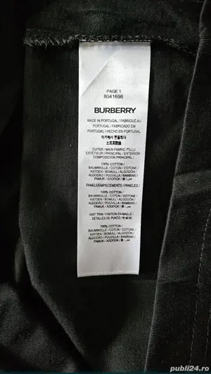 Tricou Burberry S,XL,XXL - imagine 4