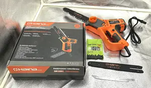 Drujba electrica 220V, lama 20cm   Set complet cu 2 lame