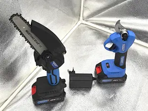 Pachet scule electrice gradinarit   Drujba + Foarfeca, 48V - imagine 2