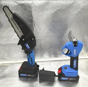 Pachet scule electrice gradinarit   Drujba + Foarfeca, 48V - imagine 4